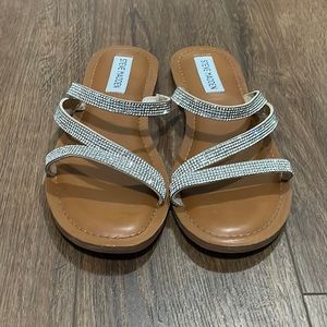 Steve Madden Rhinestone Sandals
